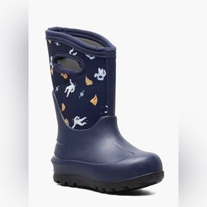 BOGS NEO-CLASSIC SPACE PIZZA 3 Season Boots Big Kids Size 2